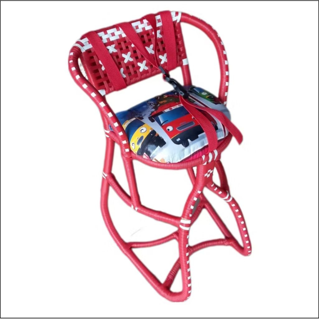 {Harga Pabrik} Boncengan Motor Anak Rotan + Sabuk Pengaman