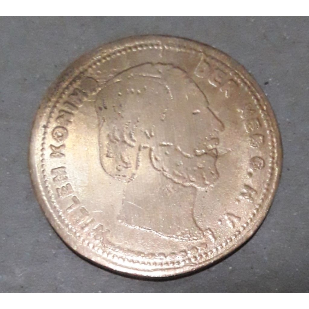 koin suvenir 2,5G willem bahan kuningan