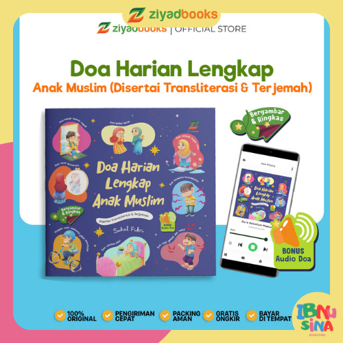 [PROMO] ZIYADBOOKS (Dilengkapi Audio Doa) - Doa Harian Lengkap Untuk Anak Muslim - Doa Sehari-hari A