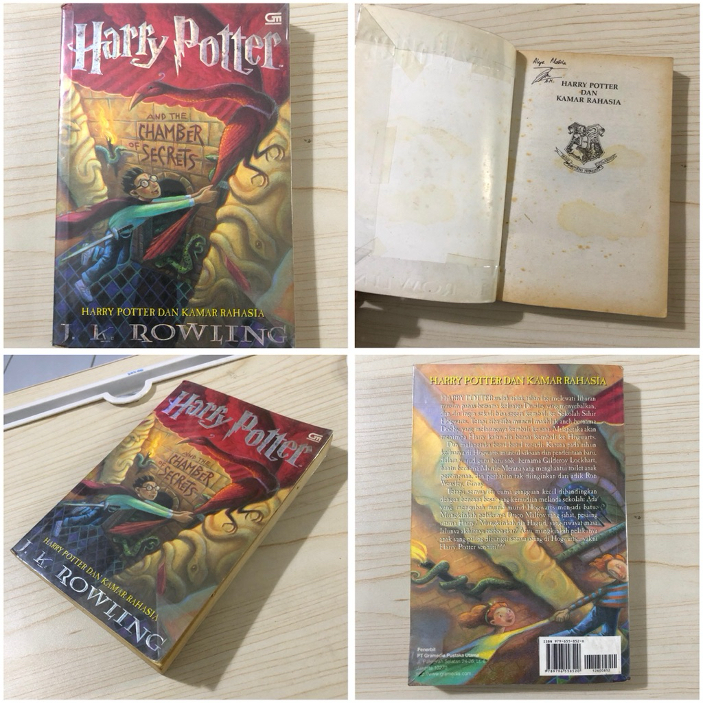 Novel Harry Potter And The Chamber of Secrets (Harry Potter dan Kamar Rahasia) - J. K. Rowling - Bah