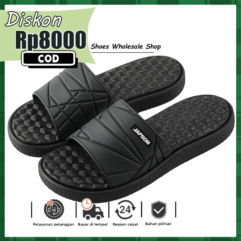 Sandal pria Sandal Sepatu pria anti slip Sepatu pria dewasa Anti slip dan bernapas