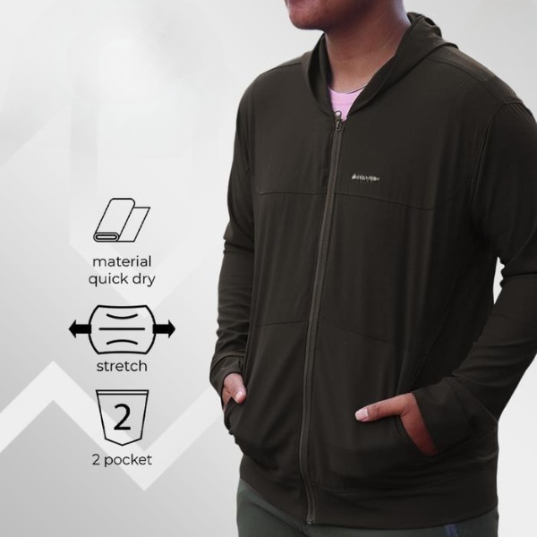 Eiger Adventure - Jaket Jude Pria Wanita Outdoor