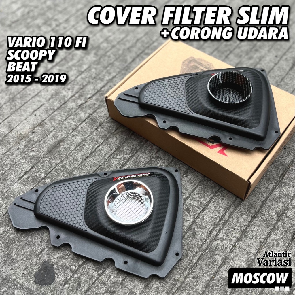 COVER TUTUP BOX FILTER SARINGAN UDARA BEAT beat fi esp beat street beat pop scoopy vario 110 fi Tutu