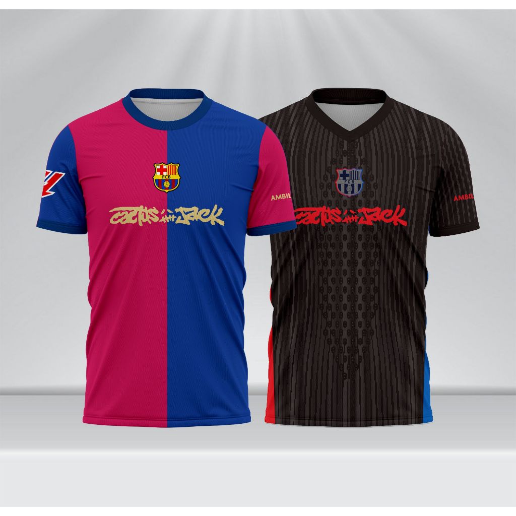 Jersey Barca Home Away EL CLASICO CACTUS JACK TRAVIS SCOTT 2025