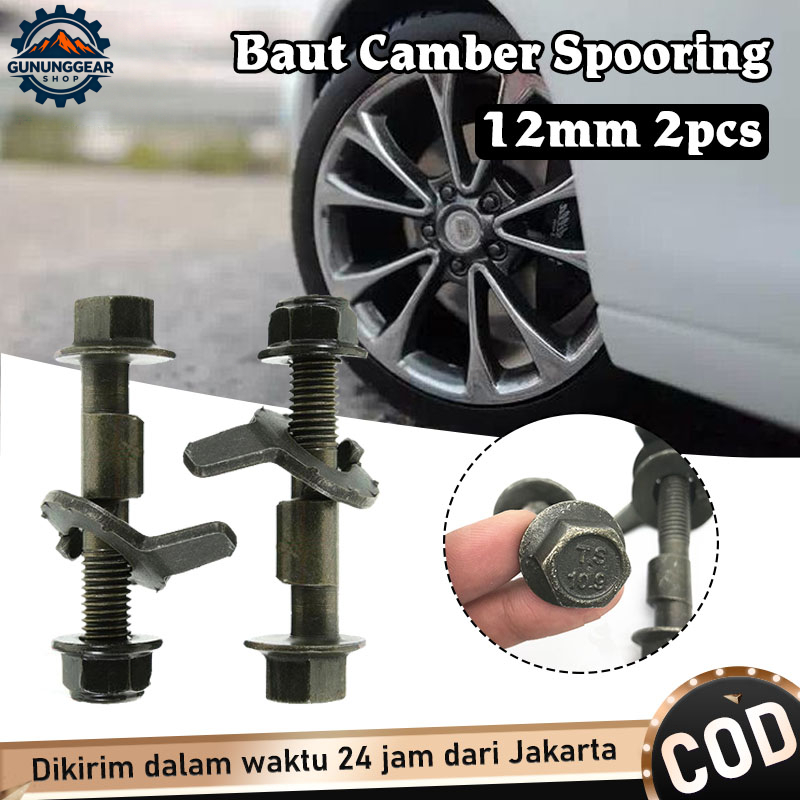 2pcs Baut Camber 12mm Baut Spooring Baut Cember Mobil Fabulous Baut Camber