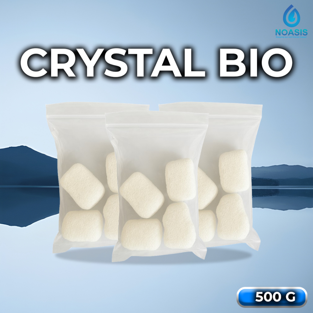 FILTER KOLAM CRYSTAL BIO 500 GRAM / 1/2 KG CRISTAL BIO