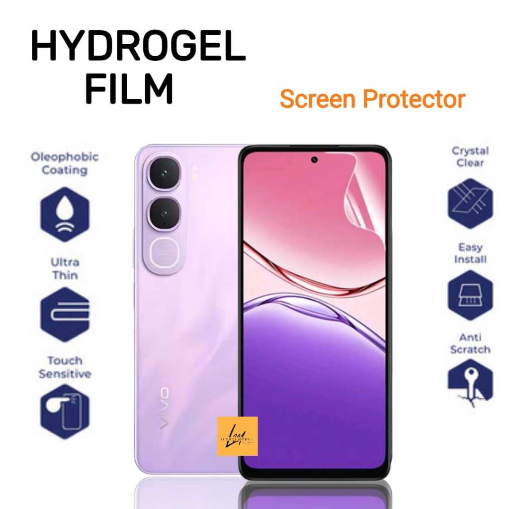 Anti Gores Hydrogel Clear FOR Vivo Y21d Pelindung Layar Jelly