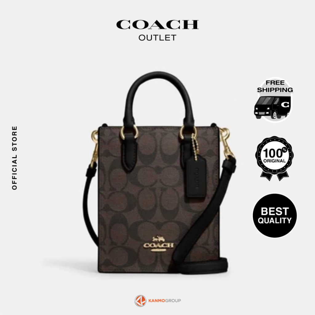 Coach North South Mini Tote - Tas Kecil Wanita