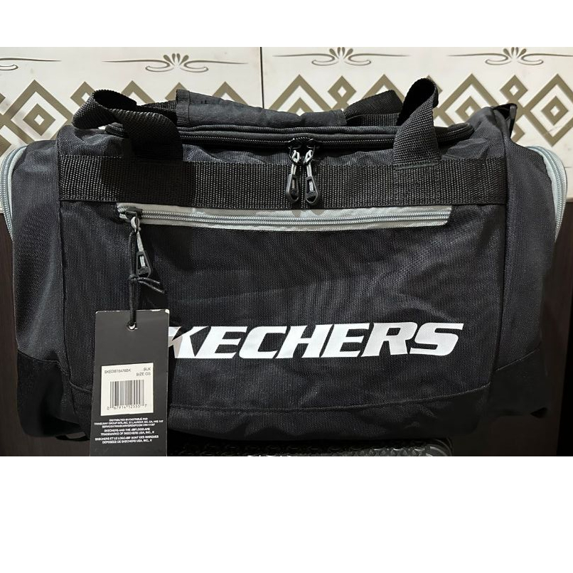 Tas Travel/Duffel/Gym Skechers Hitam [ORIGINAL]