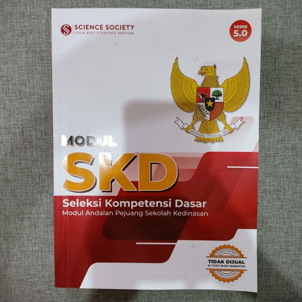 Buku Paket Kedinasan Sience Society | 7 Jurus Terlarang | Modul SKD TPA TBI STAN Kedinasan