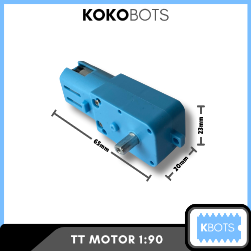 DC Motor 1:90 Metal Gear 3V-6V DC 110 RPM
