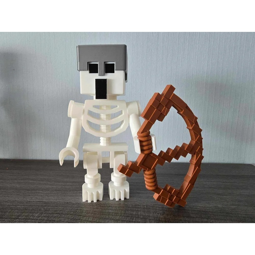 Minecraft Skeleton Archer Figure – Miniatur “Skeleton Archer” dari dunia Minecraft #NK#1#A1311