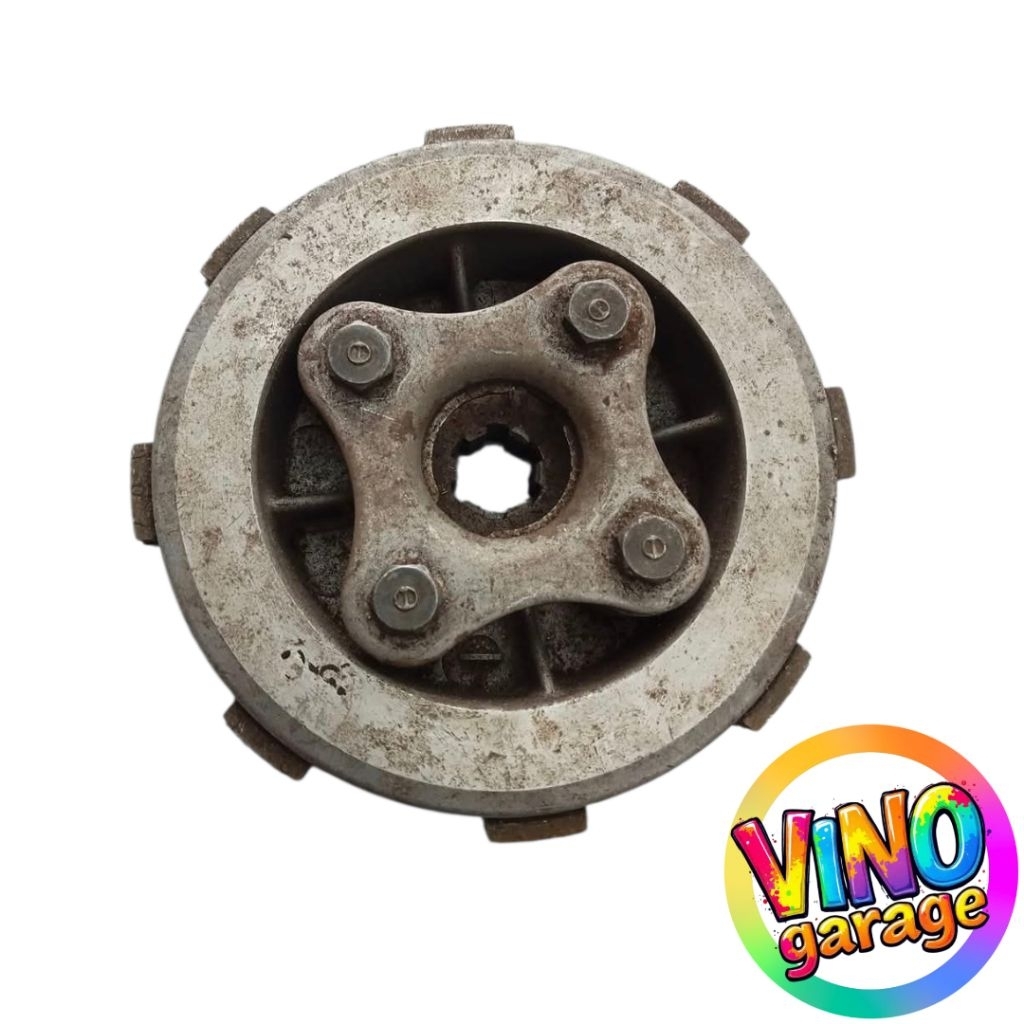 Kaki 4 + Lawan Kaki 4 Kopling set kampas kopling set HONDA WIN WIN 100 ORI BARU NOS LOSTPACK