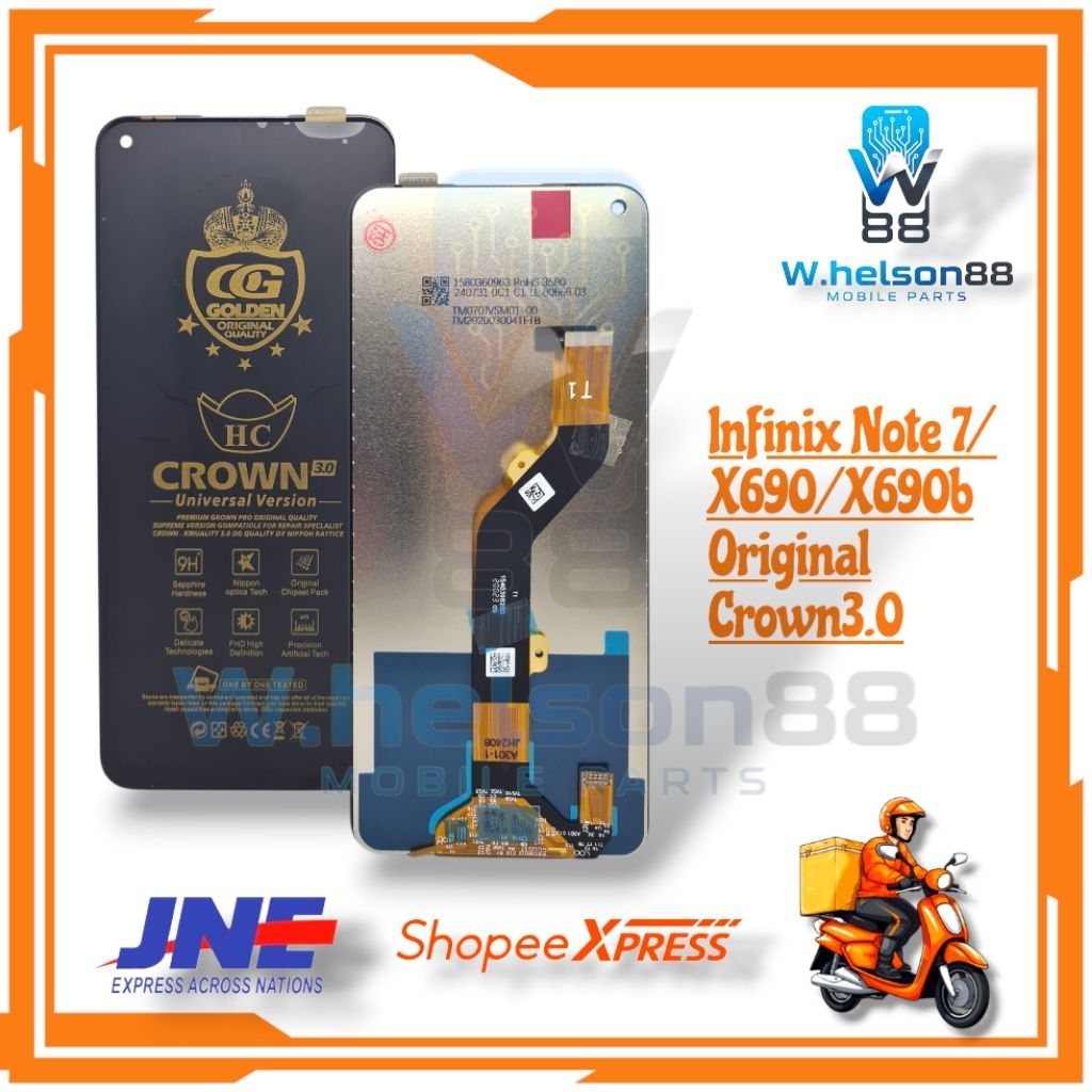 LCD TOUCHSCREEN INFINIX NOTE 7/X690/X690B ORIGINAL