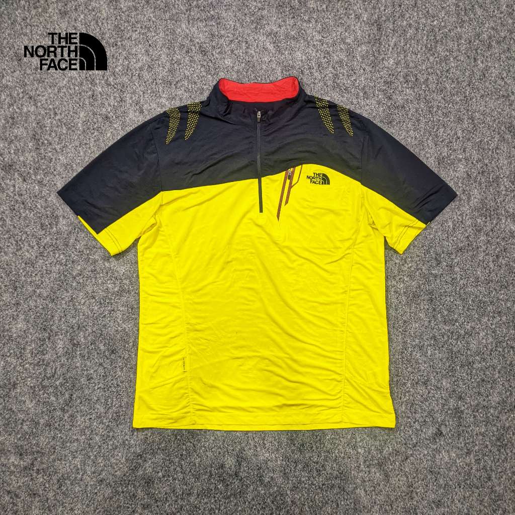 TNF K-Tekware - Baselayer Kaos Pria Outdoor Sport Jersey Stretch Second Bekas Original - BL66