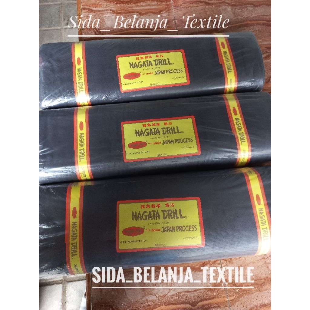 (PROMO) KAIN NAGATA DRILL A-07 A GRADE KHUSUS ROLL SERAGAMAN JAS BLAZER SEKOLAH UNIVERSITAS KANTORAN