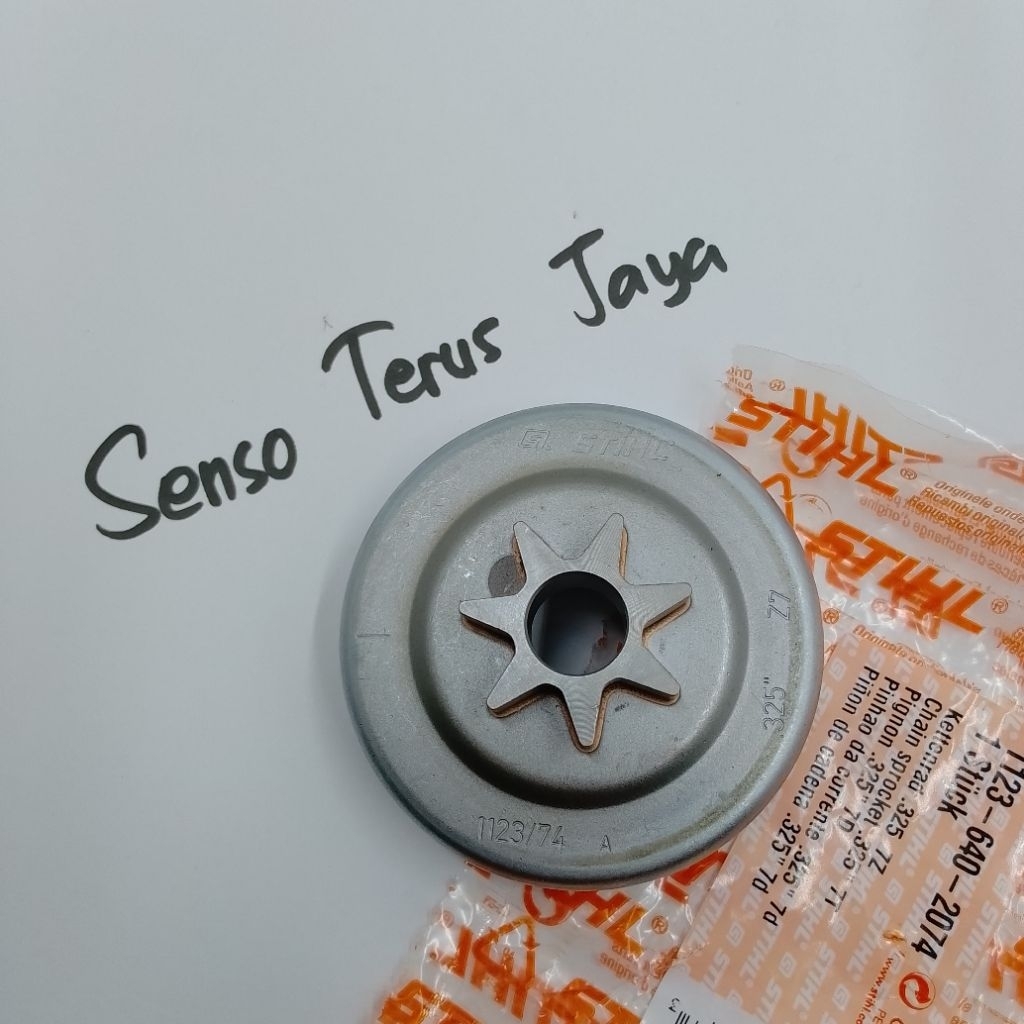 SPROCKET SENSO MS250 SPUR SPROKET STIHL ORIGINAL GERMAN MS 250 SENSO KECIL PART OF CHAINSAW GERGAJI 