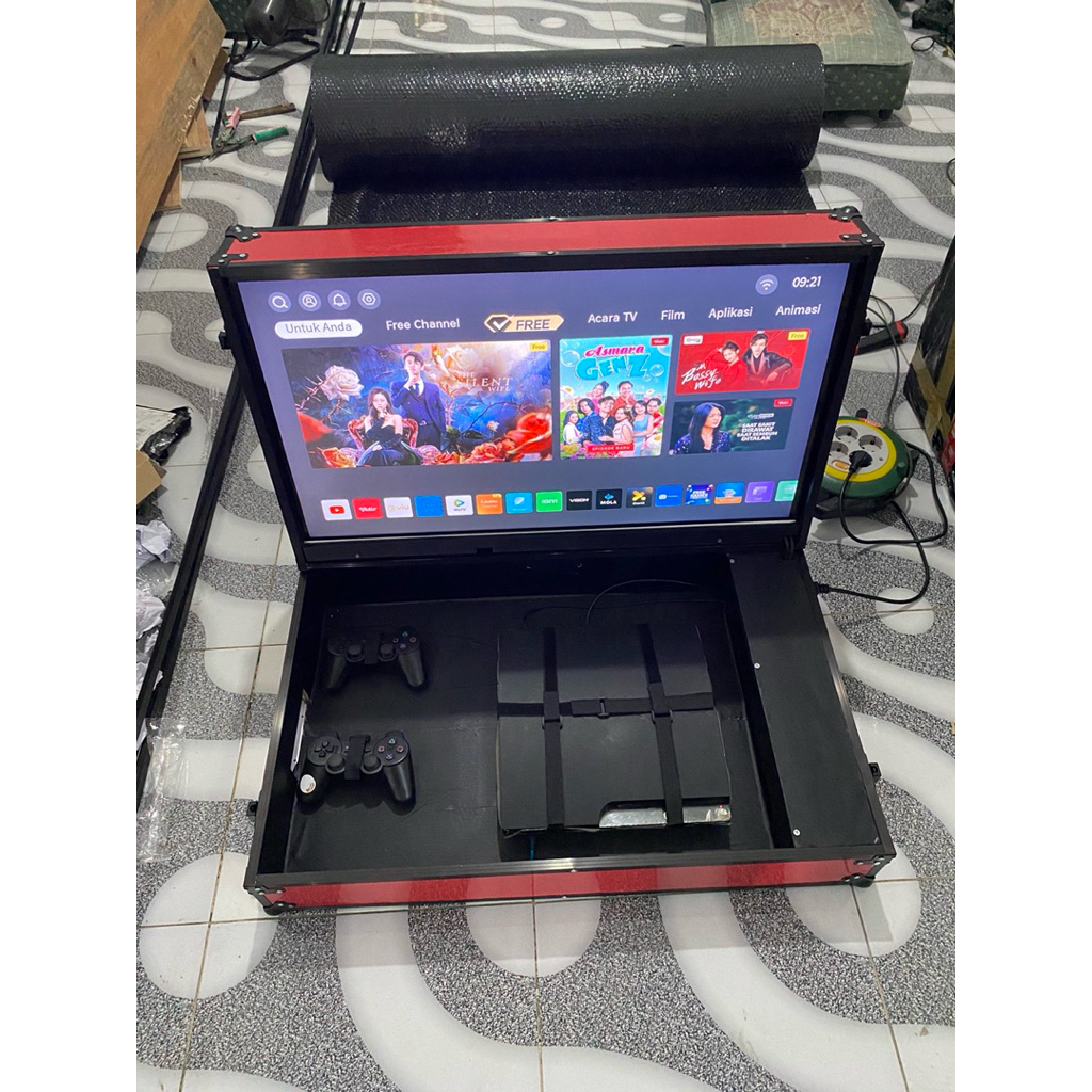 playbox 32inc + tv coocaa 32s3u