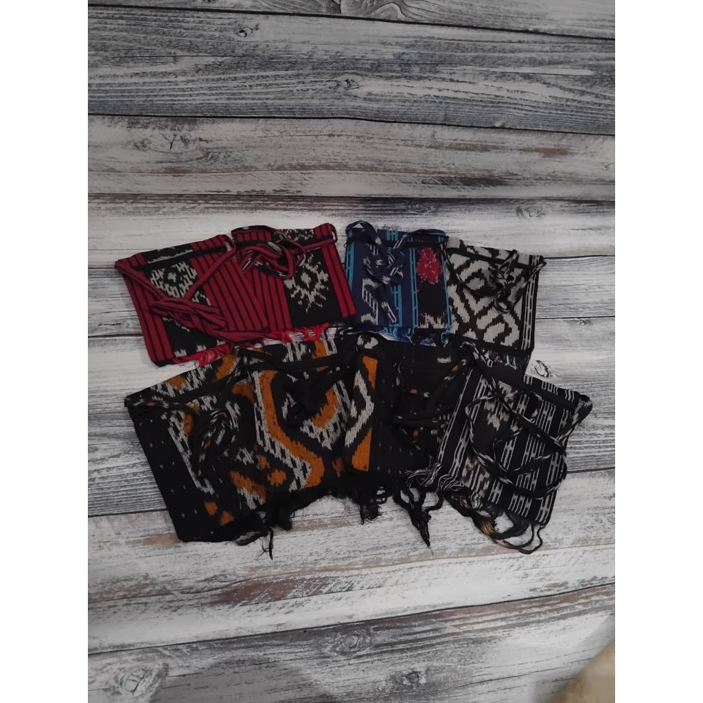 Tas Etnik Tenun Motif Asli Lombok  - Tas Selempang Khas Lombok NTB