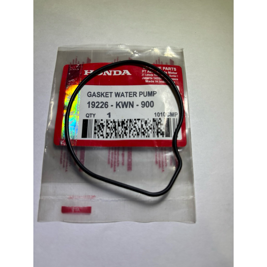 gasket water pump cover honda vario techno 125
