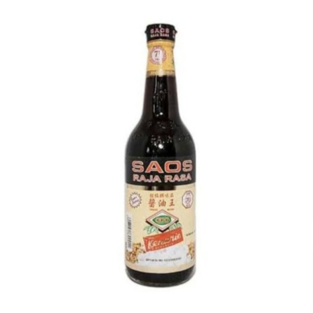 Kecap Botol Saos Raja Rasa 600 ml - Kecap Asin Saos Original Berkualitas Raja Rasa