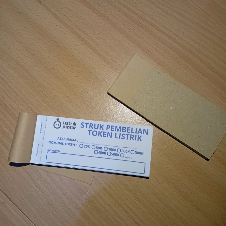struk pembelian token listrik nota pembelian token pulsa listrik pln termurah