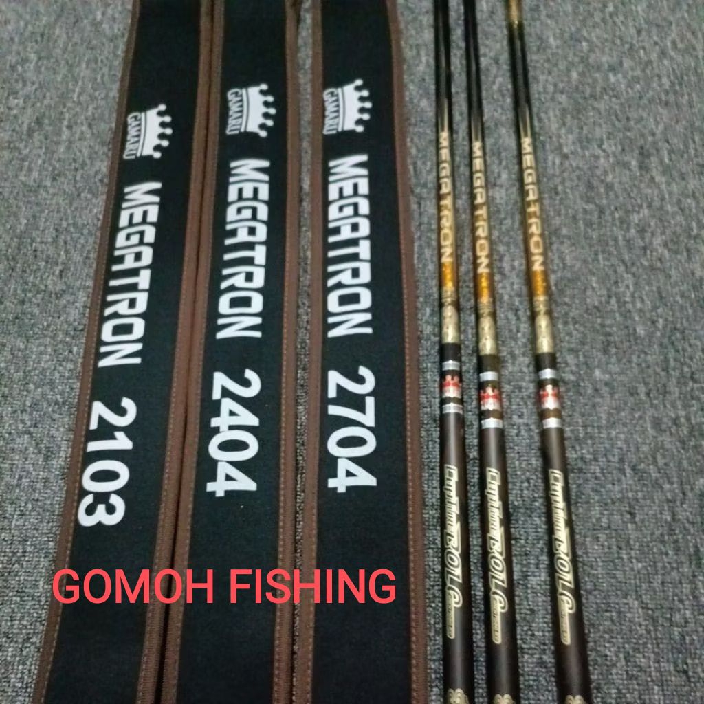 joran tegek galatama GAMARU MEGATRON carbon hard / kaku 210 240 270