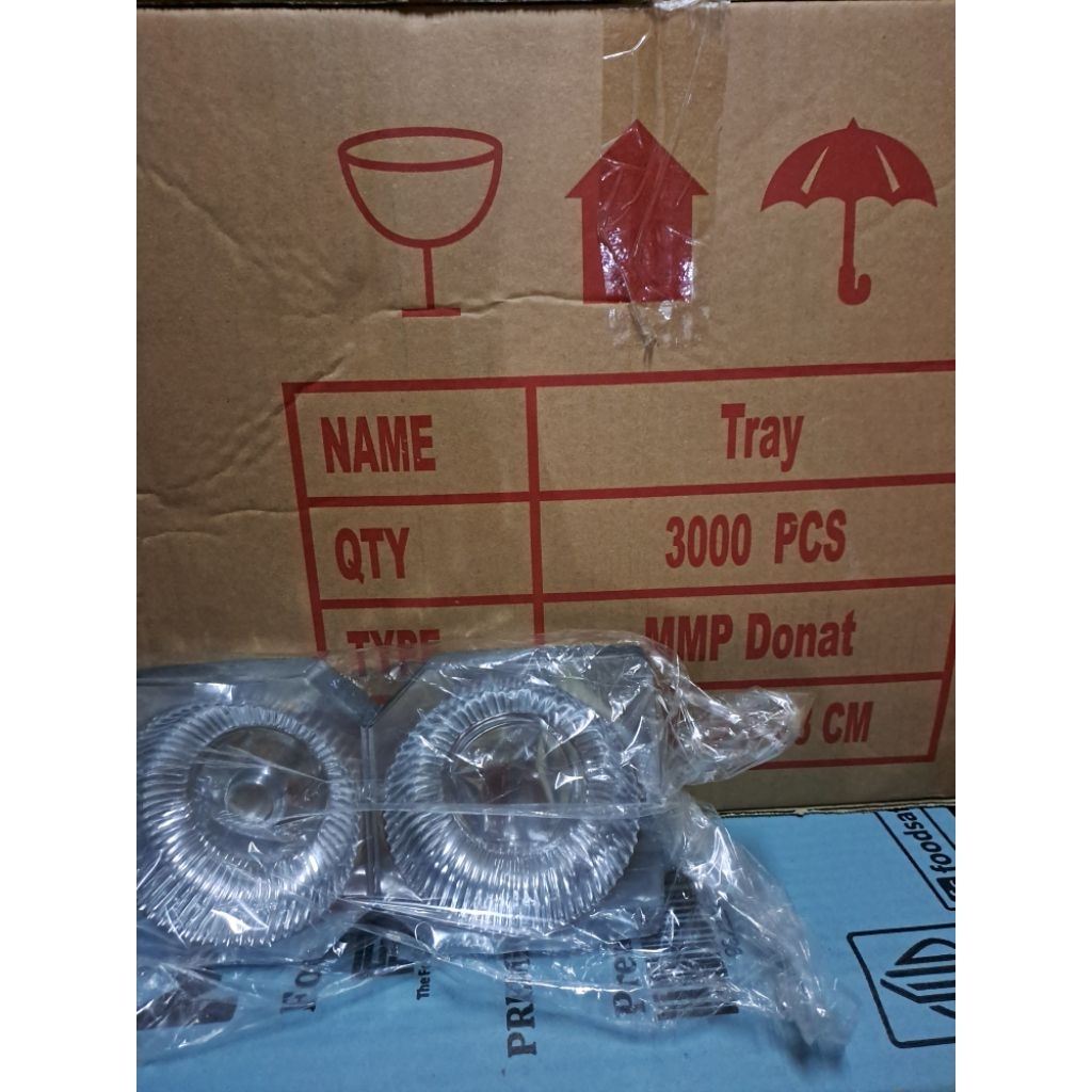 (50pcs) Mika Donat / Tray Donat / Mika Roti / Mika Bulat