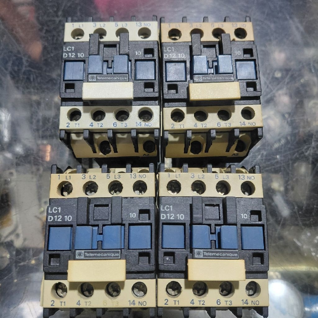 Kontaktor Telemecanique LC1 12 10 25A 220v/Kontaktor 25 Ampere 220V Telemecanique LC1 1210 second or