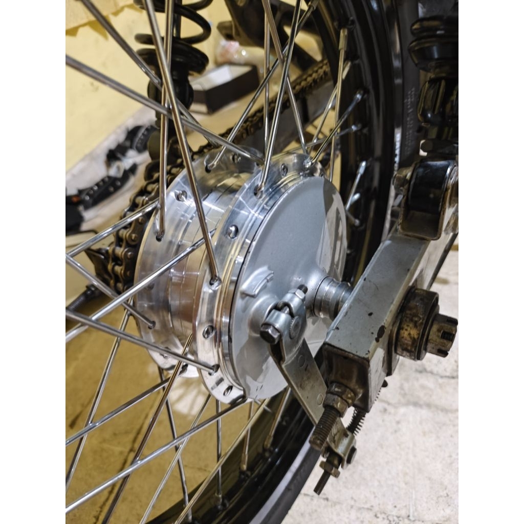 tromol ORI Jupiter PNP tiger set tutup kampas dan standhub