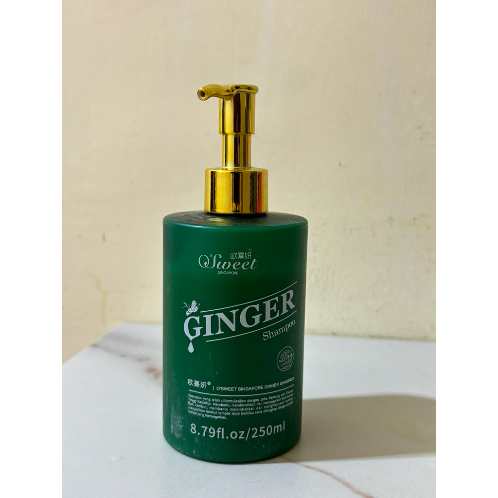 (Preloved) O’Sweet Singapore Ginger shampoo 250ml
