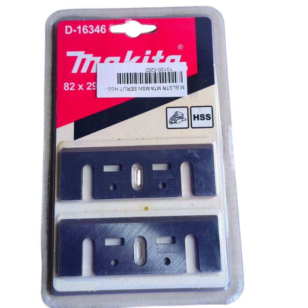 Makita D-16346 HSS 28 mm mata pisau mesin  serut kayu pisau ketam planer blade makita original