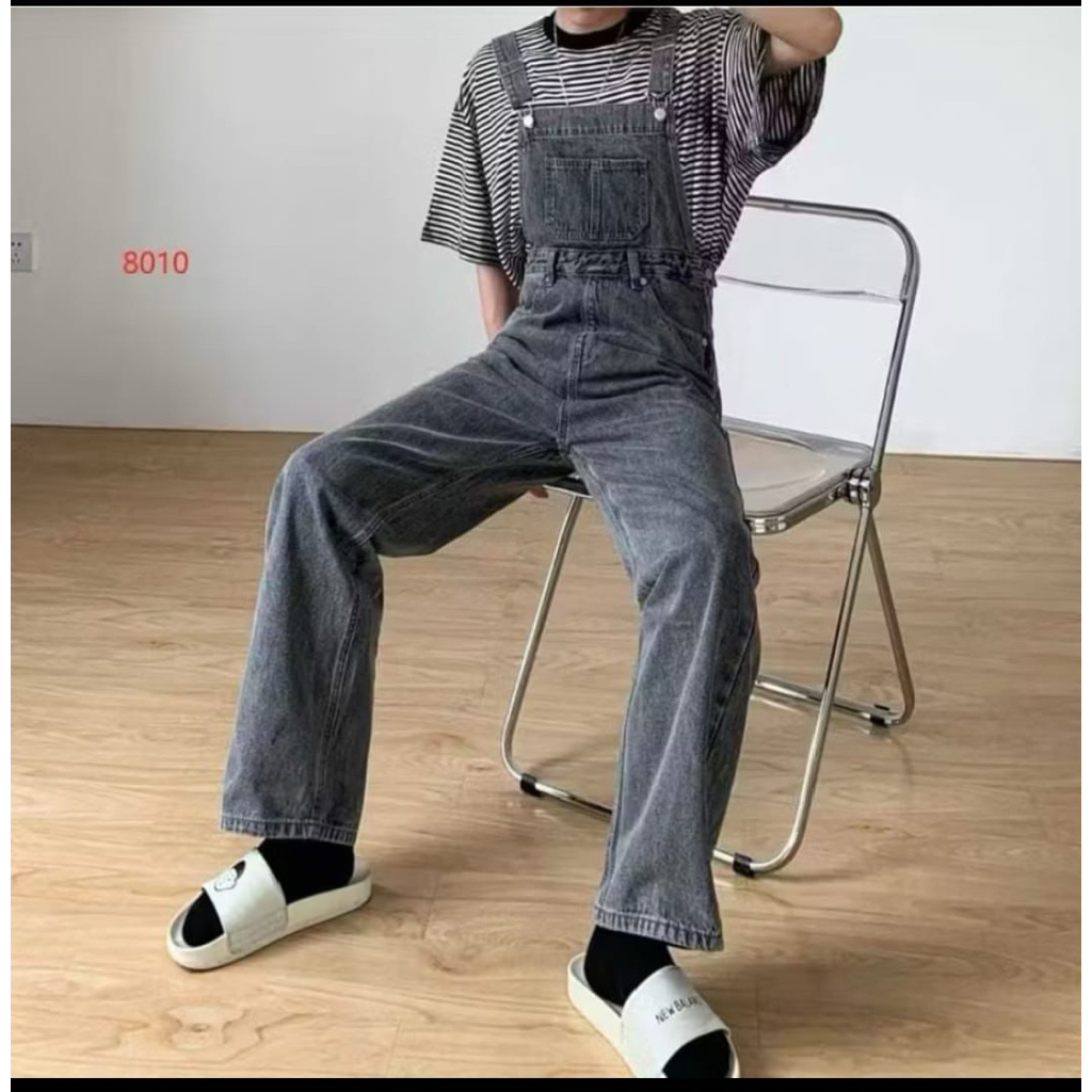 Korean style ootd wanita baju kodok virall