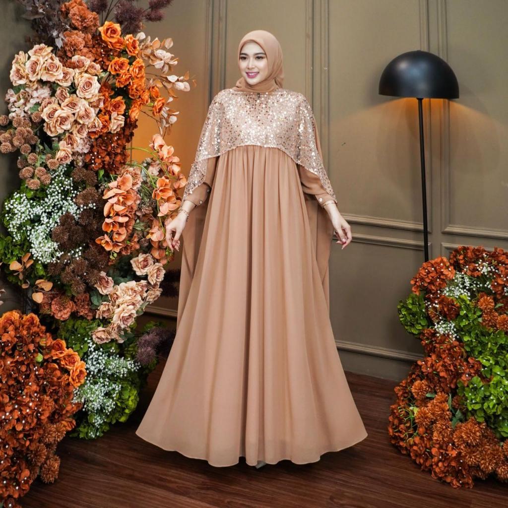 GAMIS SET HIJAB JOVANKA DRESS WANITA MUSLIMAH TERBARU 2026 BY DUMMA.ID