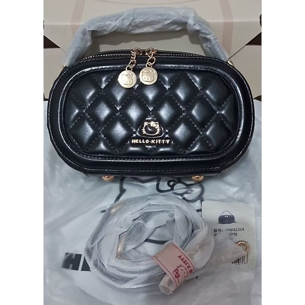 tas pesta sanrio hello Kitty hitam