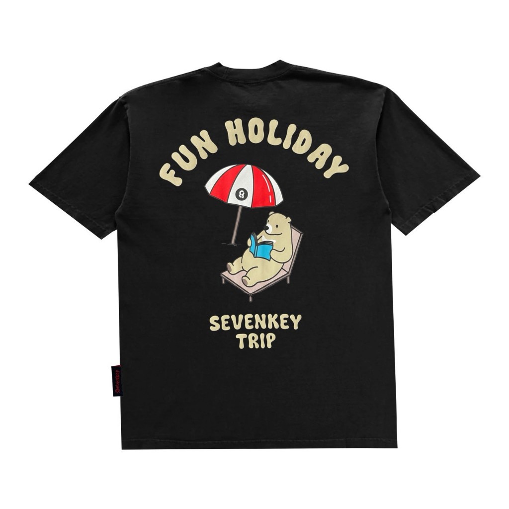 TSHIRT PRIA KAOS PRIA SEVENKEY KAOS SEVENKEY BAJU PRIA KAOS KATUN SEVENKEY FUN HOLIDAY