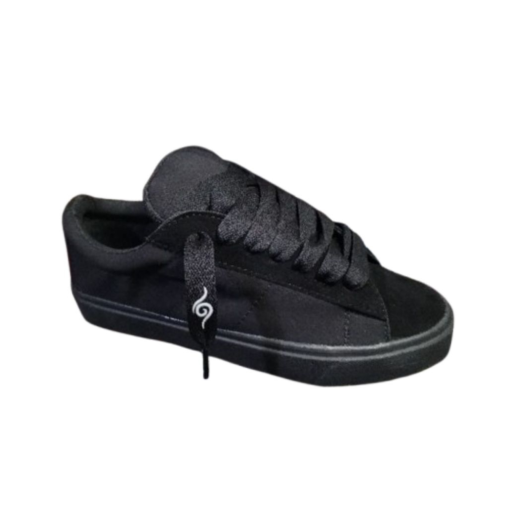 Sepatu Sneakers full black-Sepatu pria-wanita