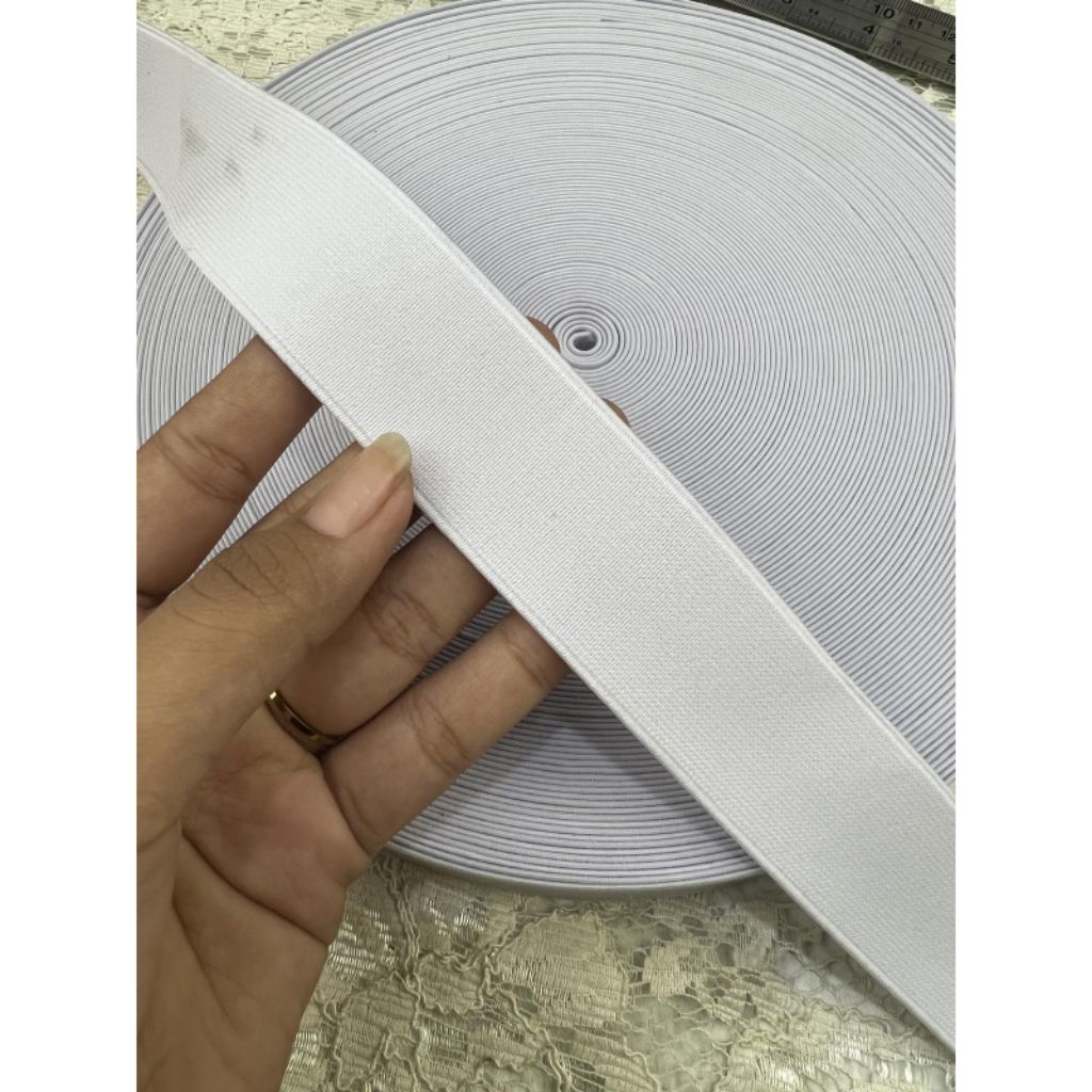 karet elastis karet kolor 2 cm per 20 meter