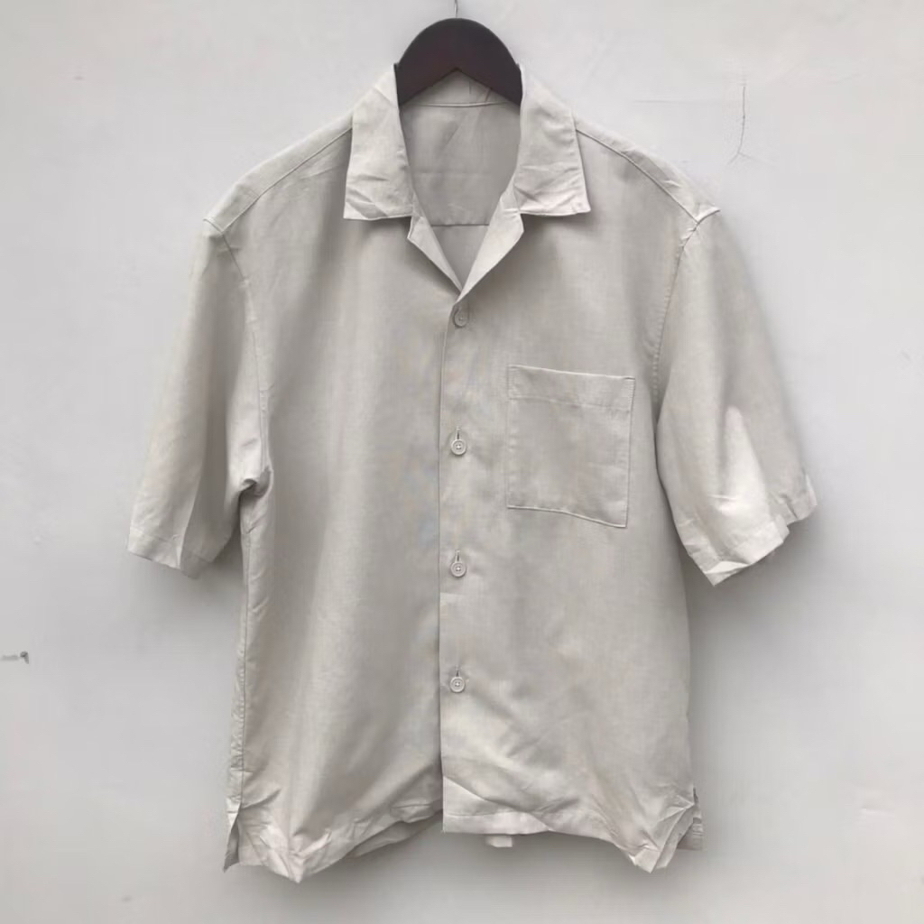 Kemeja Open collar GU by Uniqlo Original