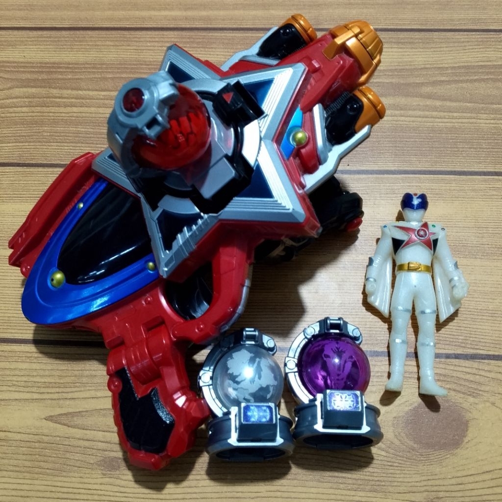 DX Changer SeizaBlaster Kyuranger Kyutama Set Original BANDAI Japan version