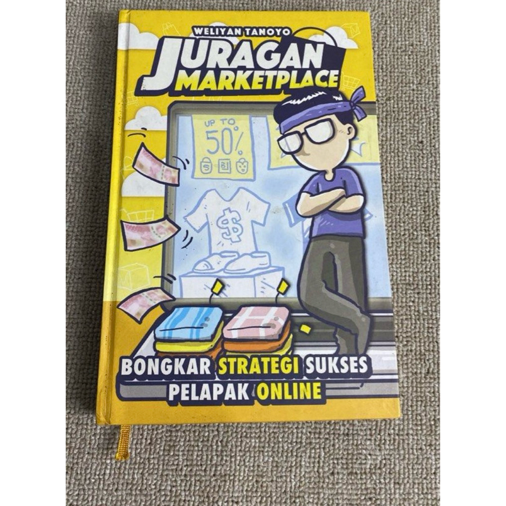 (Preloved) Buku juragan marketplace bongkar strategi sukses online | Buku bisnis juragan marketplace
