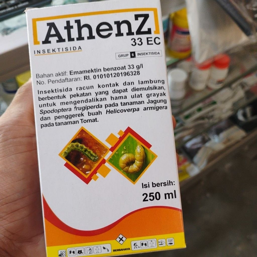 INSEKTISIDA ATHENZ 33EC 250ml | ULAT GRAYAK