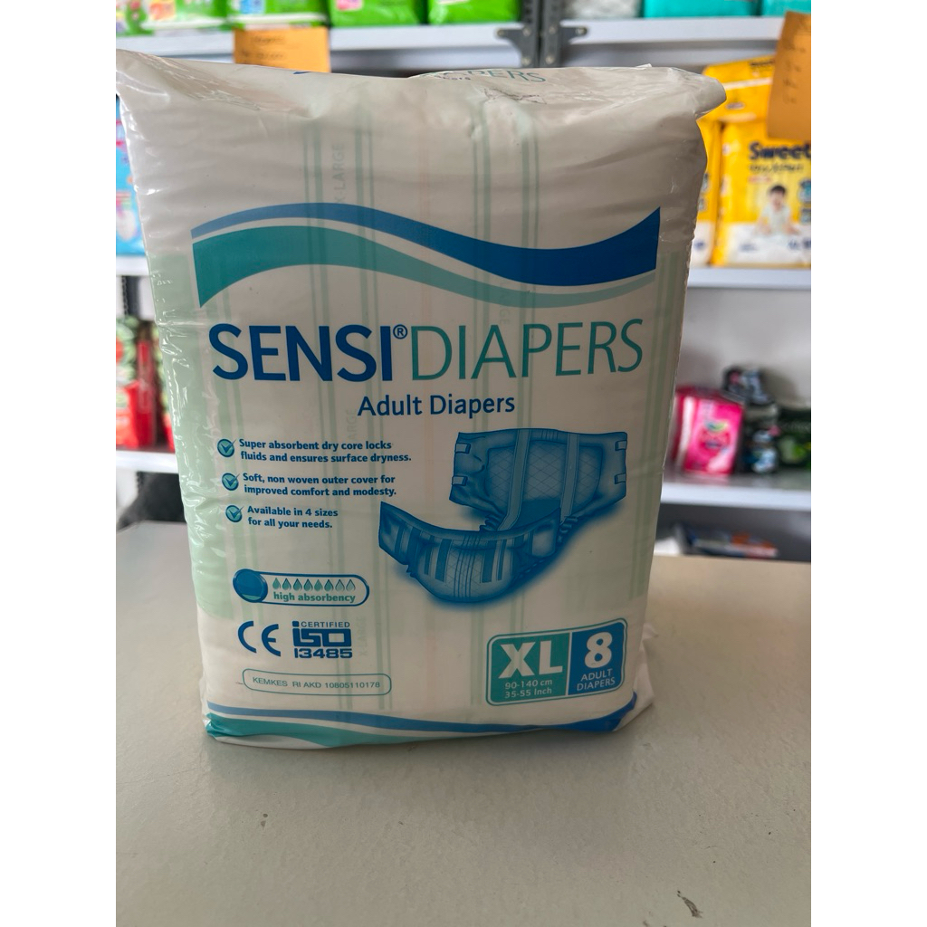 sensi diapers adult diapers xl8