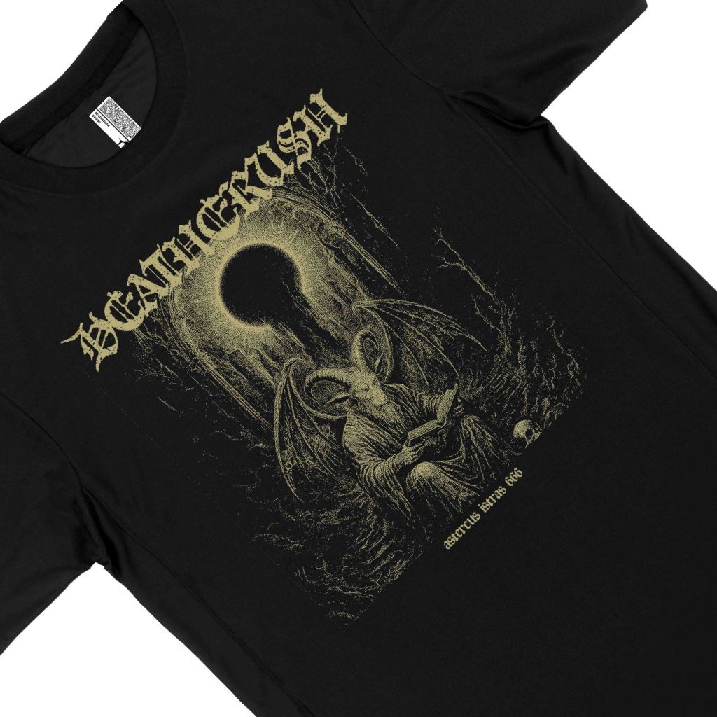 Kaos Unisex Distro Black Metal Cotton 24s – Deathcrush Streetwear Astereus Istras 666