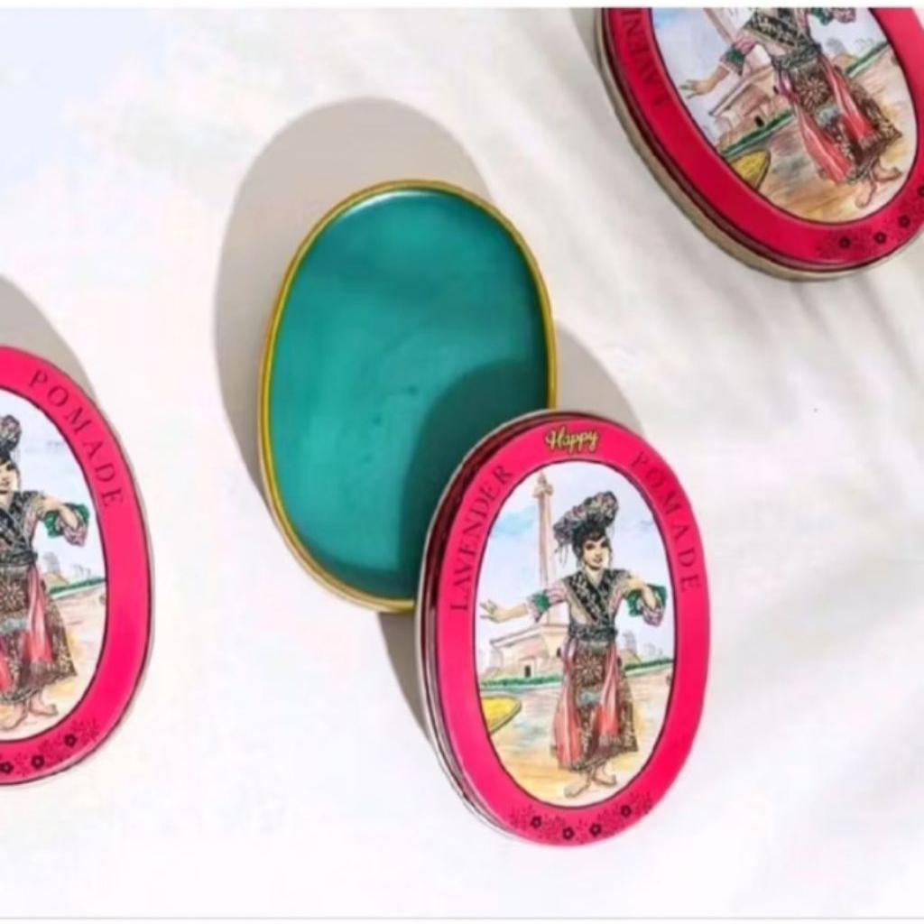 Minyak rambut Lavender Happy-pomade treatment rambut