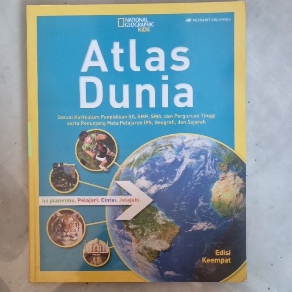 preloved NatGo Kids Book: Atlas Dunia