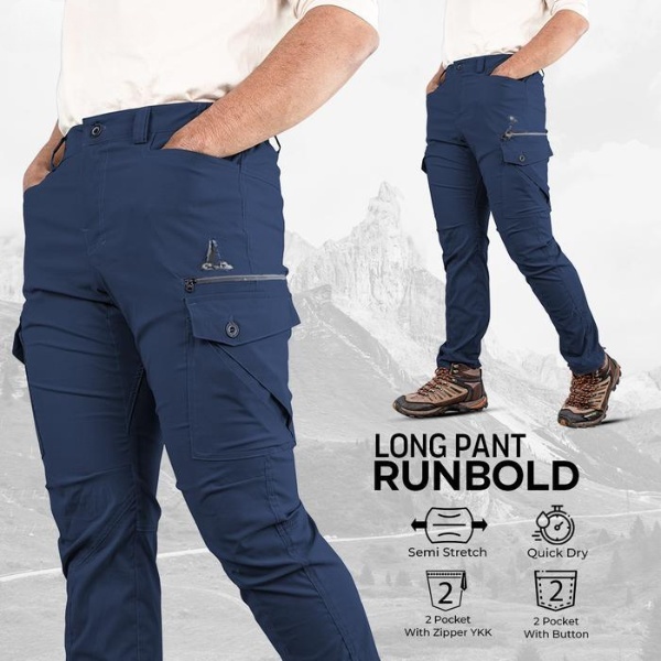 Eiger Adventure - Celana Panjang Quick Dry Tactical Hiking Gunung Runbold