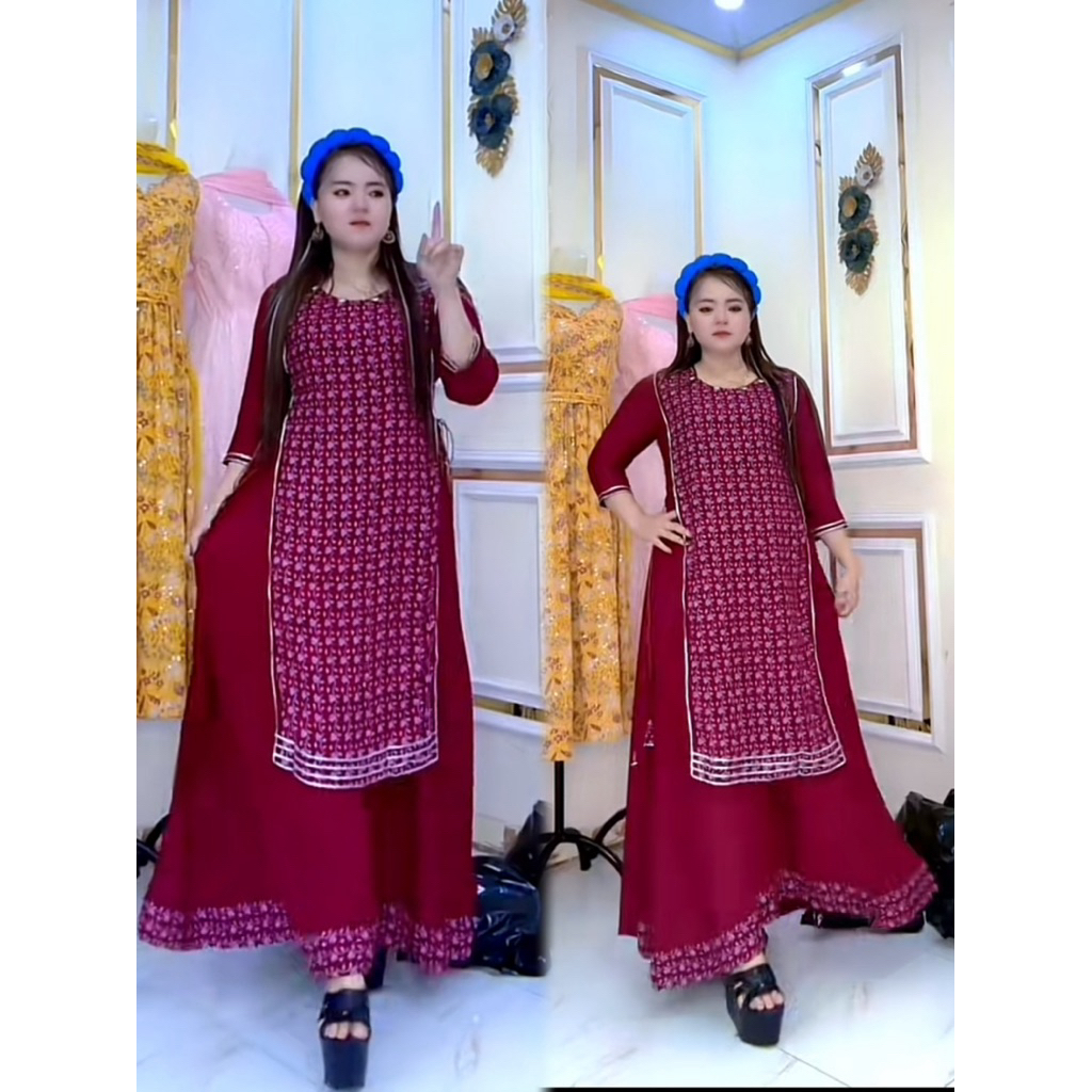 Gamis Hindi Lidah Sultan