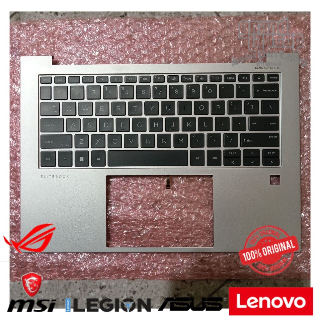 keyboard dan frame HP EliteBook 840 G9 845 G9 becklight