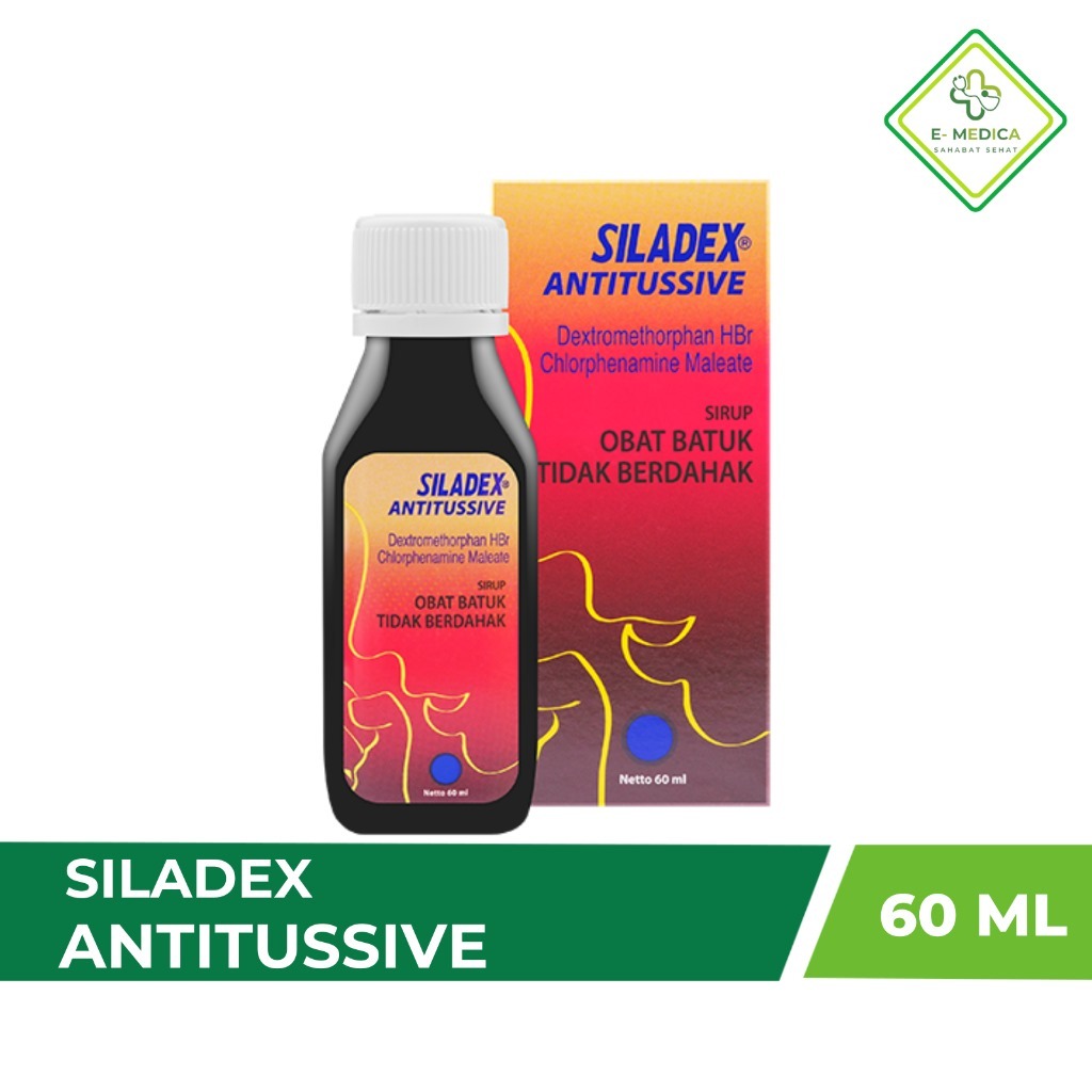 Siladex Sirup Batuk Kering Antitussive 60ml